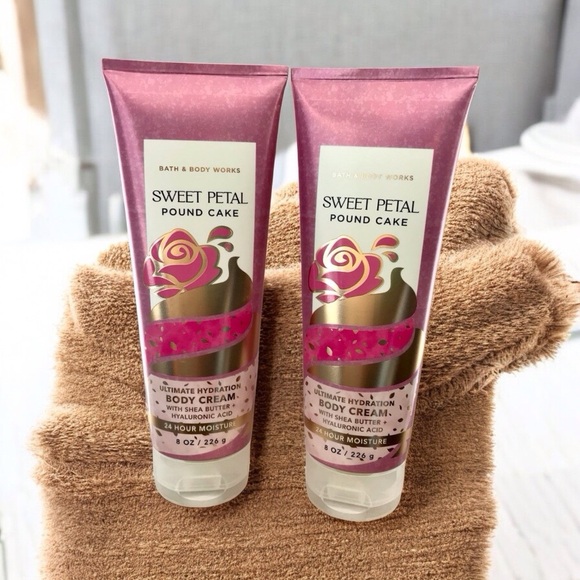 Bath & Body Works Other - 🆕Sweet Petal Pound Cake Body Cream